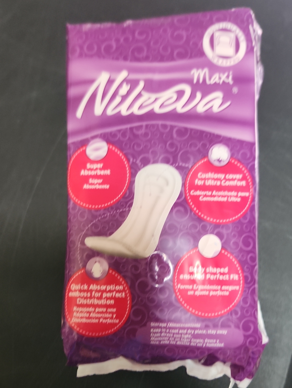Maxi Sanitary Pads - Purple